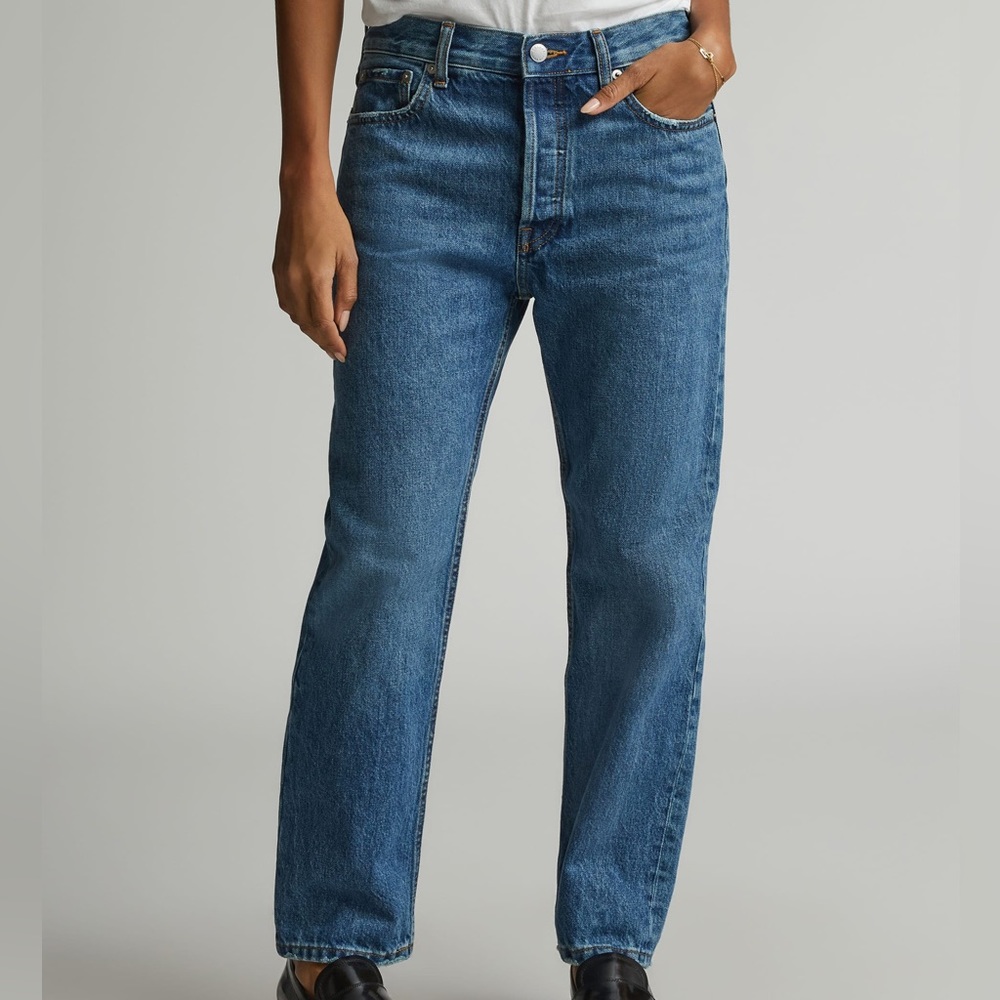 Everlane rigid slouch jean
